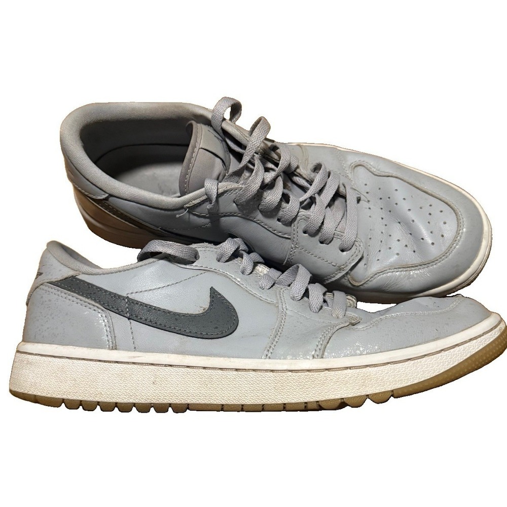 Nike Air Jordan 1 Low Golf Wolf Grey Men's 10 DD9315-006 Shoes Spikeless Sneaker